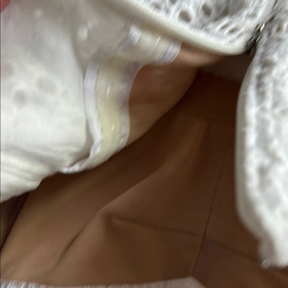 Rebecca Taylor White off shoulder eyelet Top size 0 - Picture 7 of 7